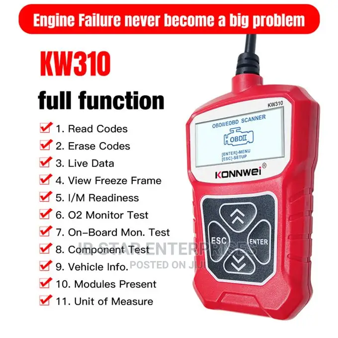 Universal Auto Diagnostic Check Engine Car Code Reader