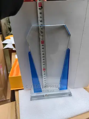Glass Award Plaque T67