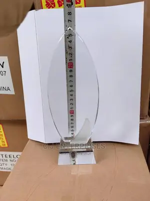 Glass Award Plaque O8