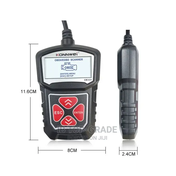 Professional Universal Black Scanner KW310 Car Code Reader