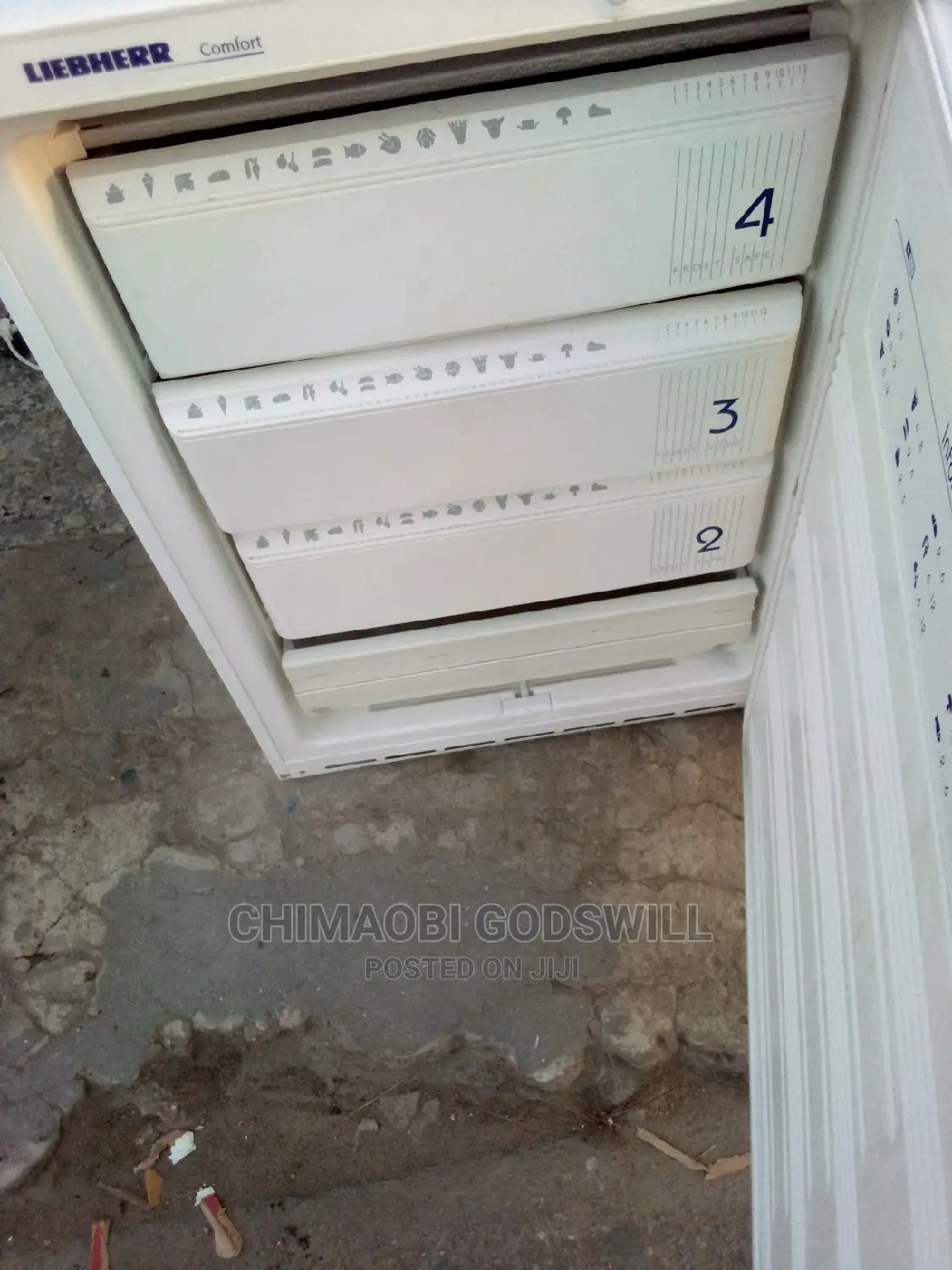 Single Door Chest Standing Freezer
