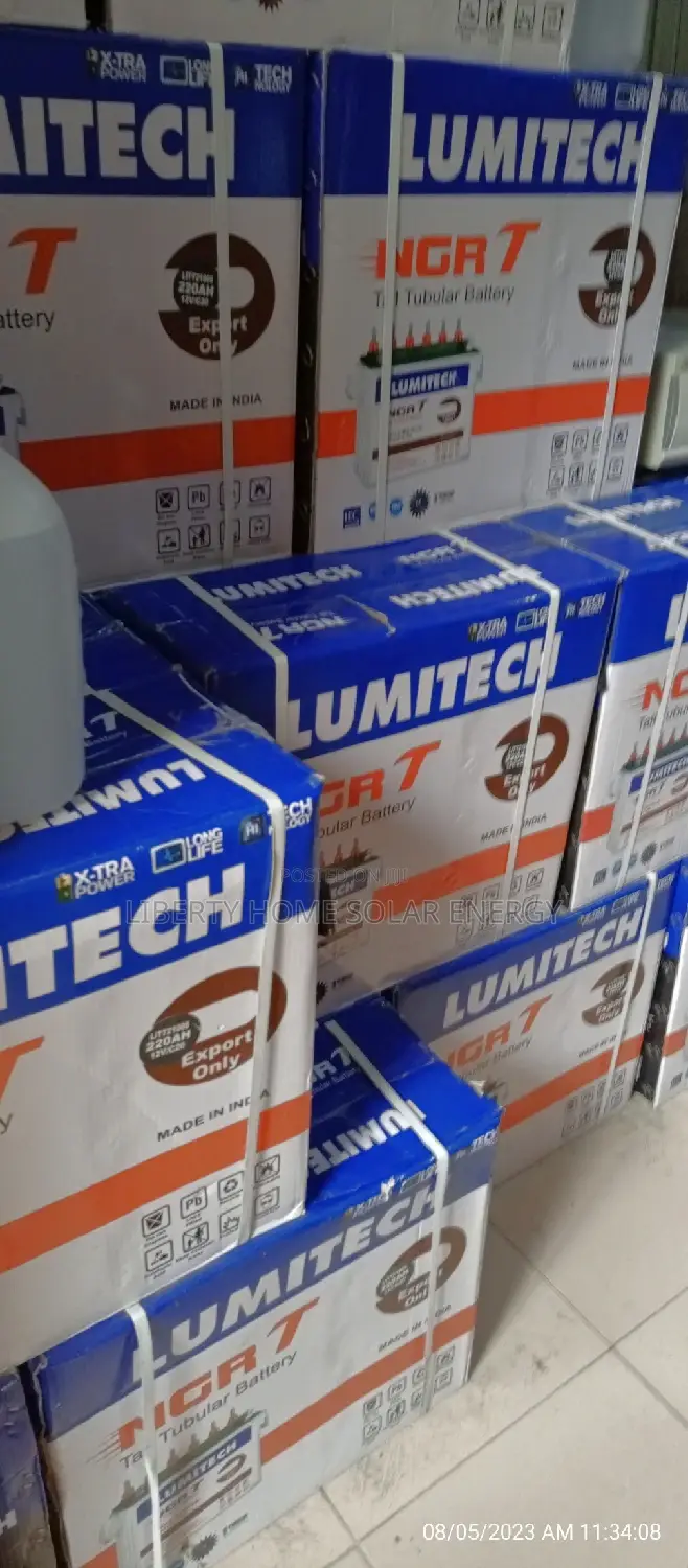 Lumitech Tubular Battery