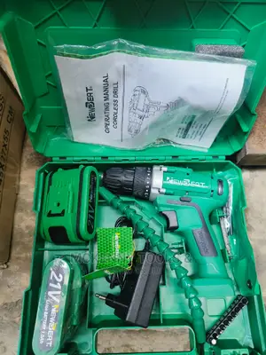 21v Cordless Drill Set, [Powerful Brushless Motor]