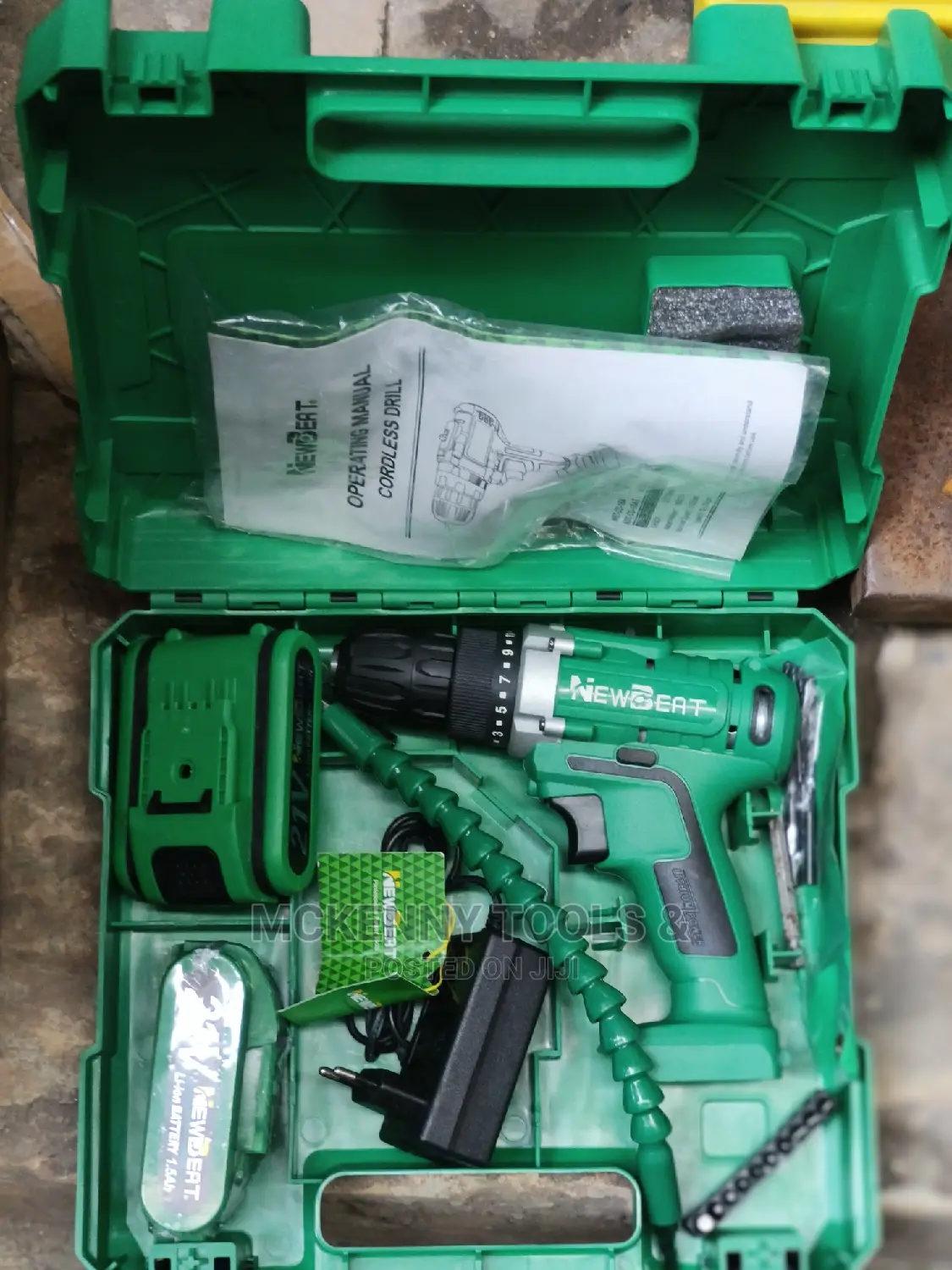 21v Cordless Drill Set, [Powerful Brushless Motor]