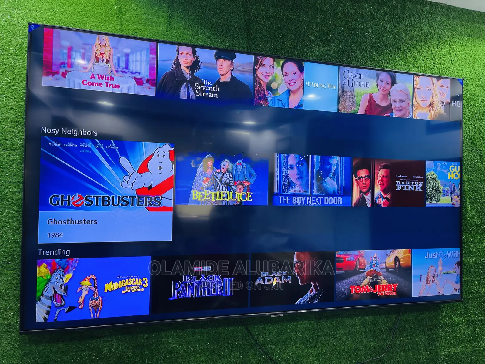 Samsung Open Box Qled 75” Q77T Quantum Dot Frameless HDR