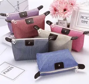 Make Up Purse With Pattern (12) Pieces