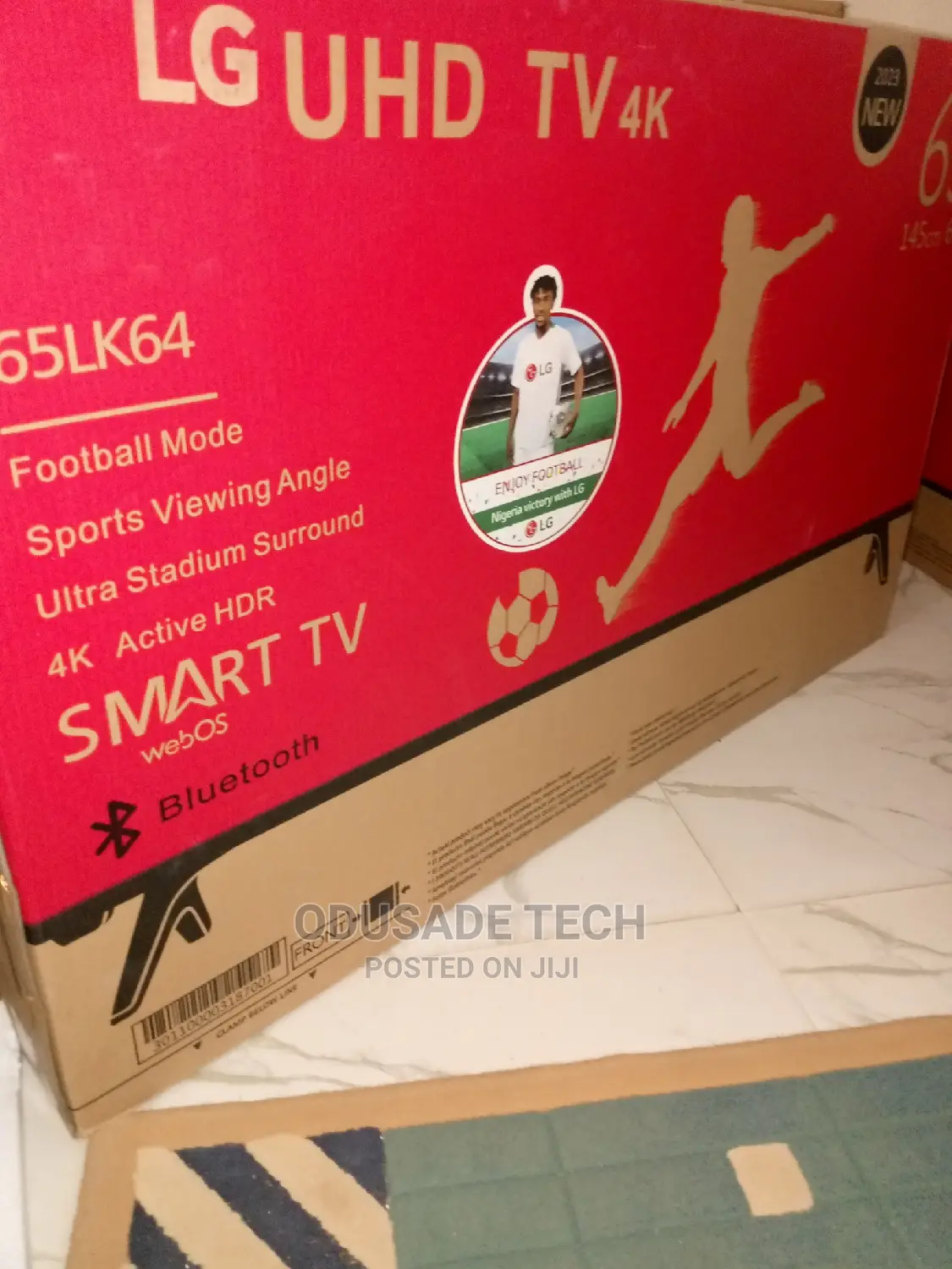 LG 65" SMART TV+Bluetooth