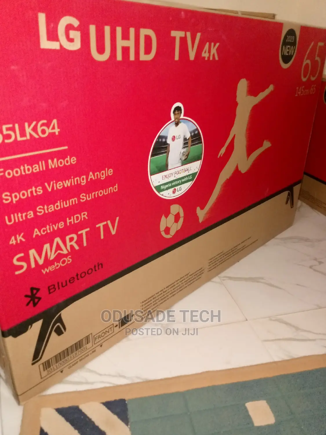 LG 65" SMART TV+Bluetooth