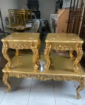 LUXURY WOOD TABLE N STOOL Available in Stores