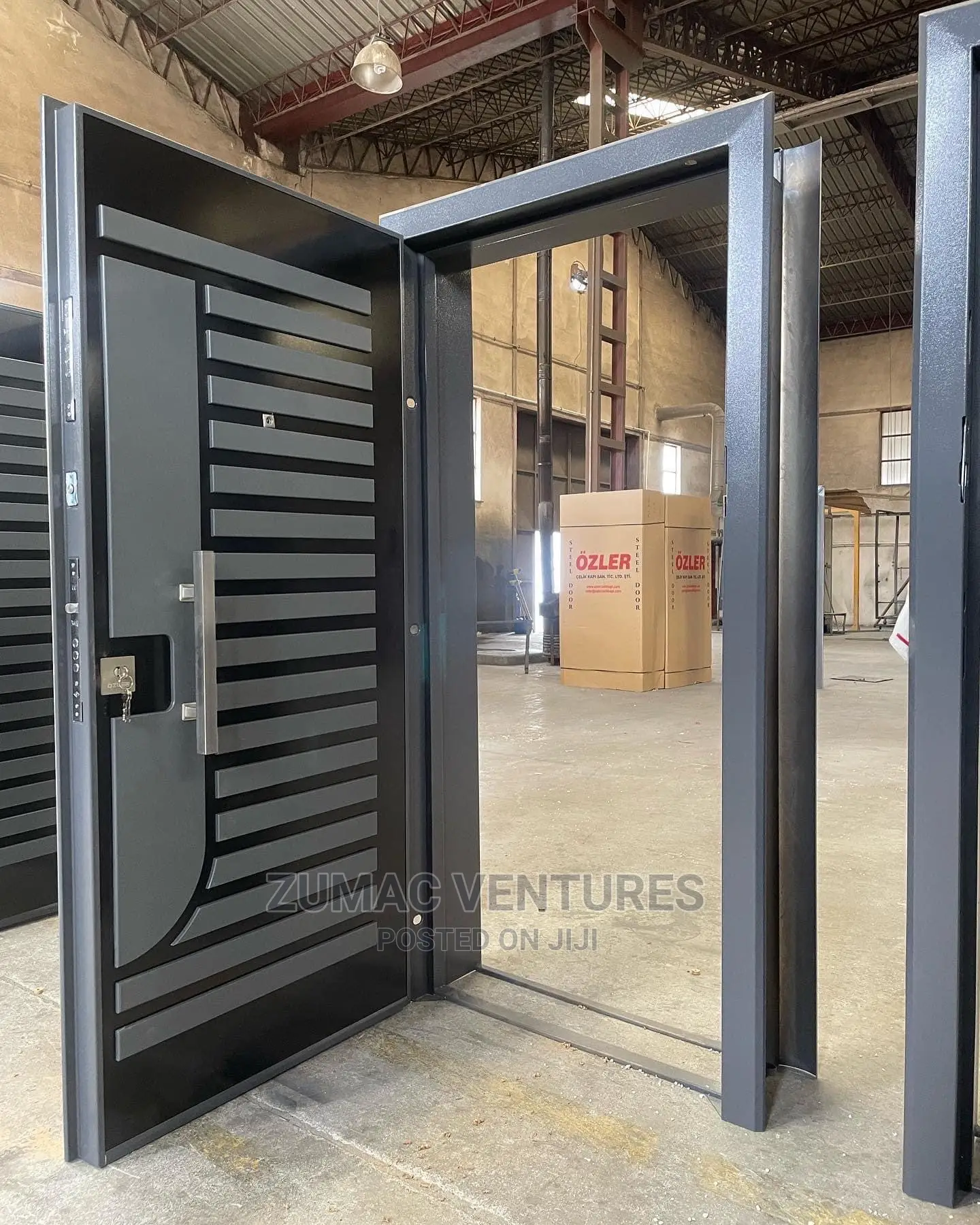Gray Turkey Door