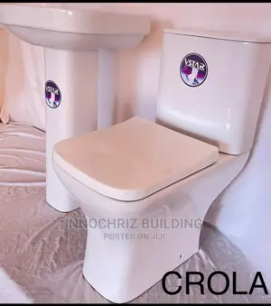 Quality VSTAR Top Flush Ceramic Water Closet.