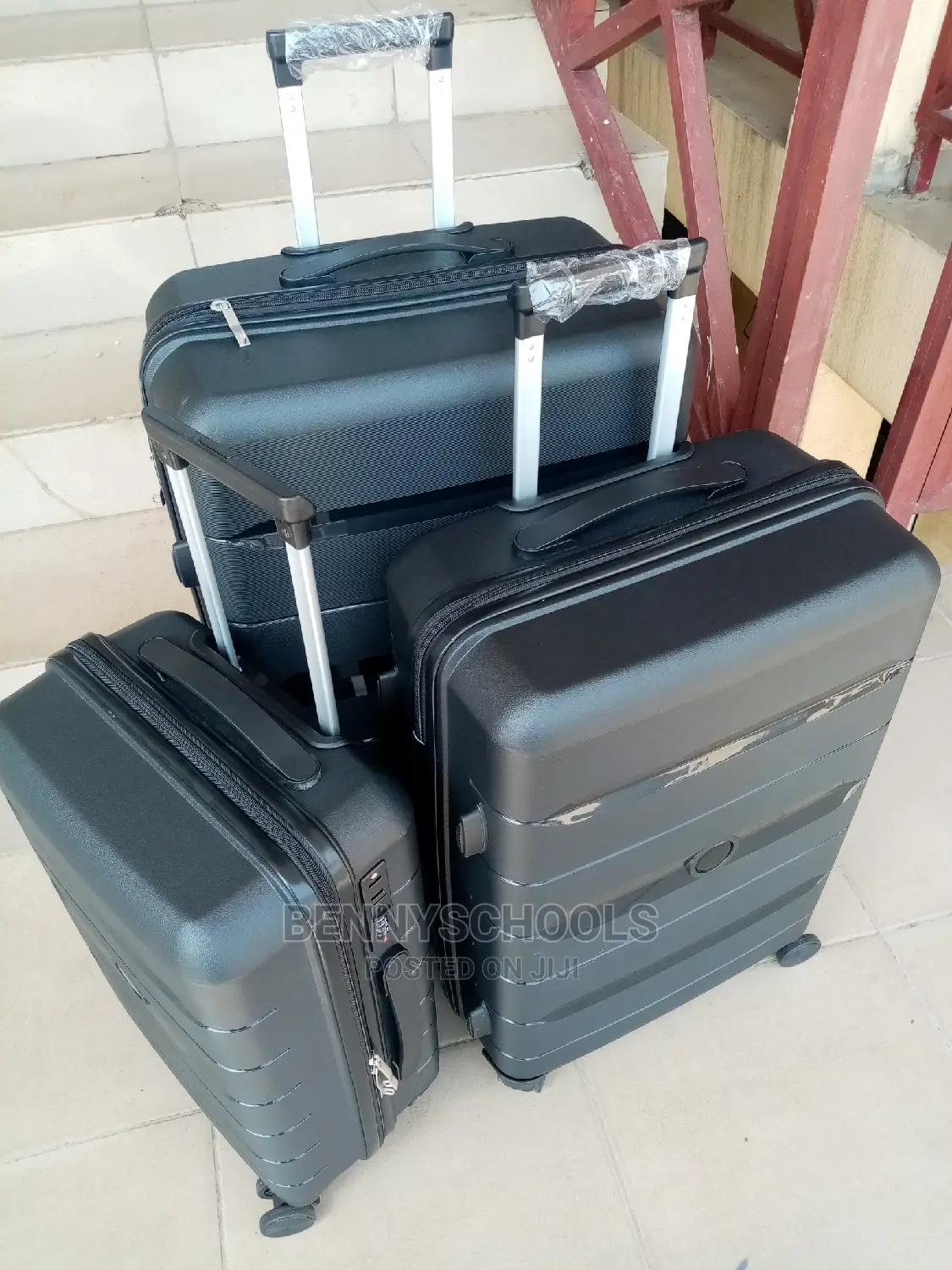 Set of 3 Unbreakable Foreign Elastic Rubber Luggage Boxes