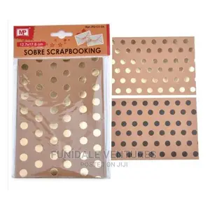 Kraft Foil Envelopes - Chevron
