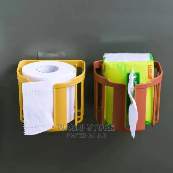 Multifunctional Wall Mounted Storage Tissue Holder