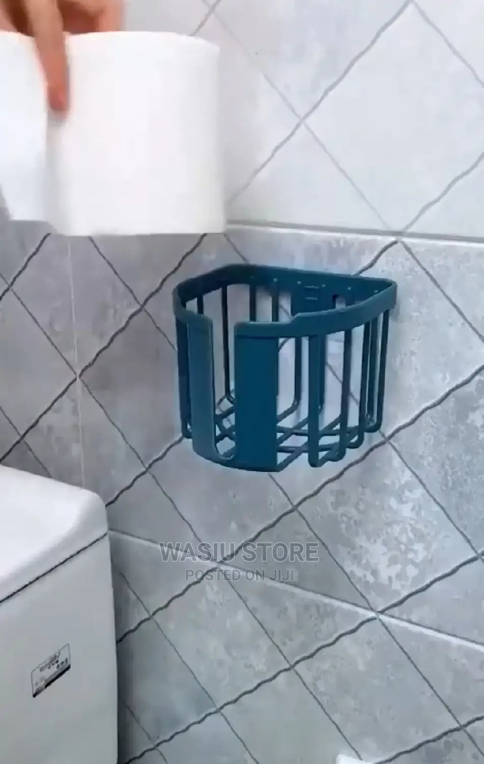 Multifunctional Wall Mounted Storage Tissue Holder