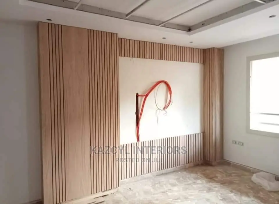 Flutted Panel for Wall and Tv Shelfs
