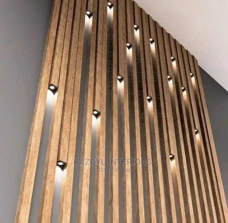 Flutted Panel for Wall and Tv Shelfs