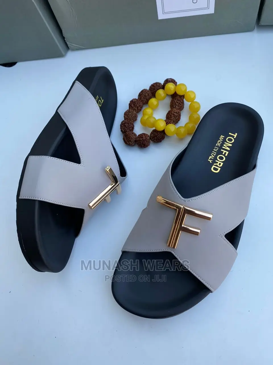 Tom Ford Leather Slipers