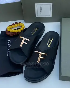 Tom Ford Leather Slipers