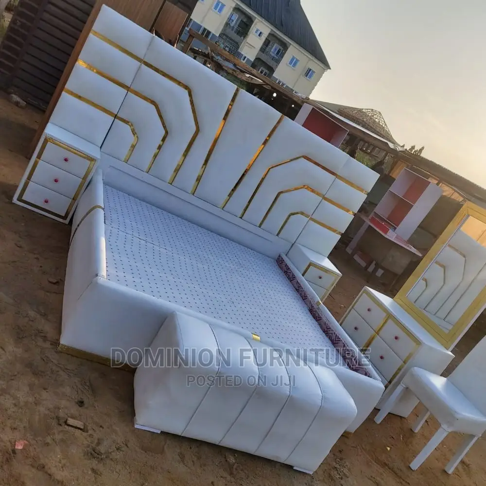High Back Rest Padded Bedframe