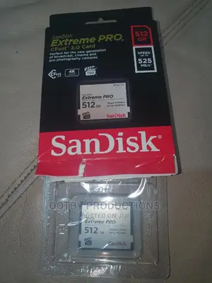 Sandisk Extreme Pro Cfast 2.0 Memory Card 512gb