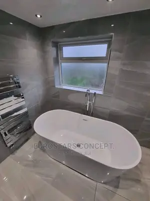 White Acrylic Bathtub Tub