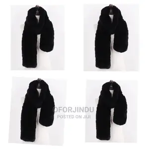Winter Elegant Knitted Fur Scarf Foreign Used Originals