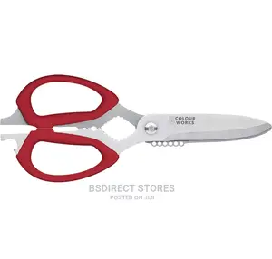 Colourworks 10in1 Multi-Function Kitchen Scissors Edgekeeper