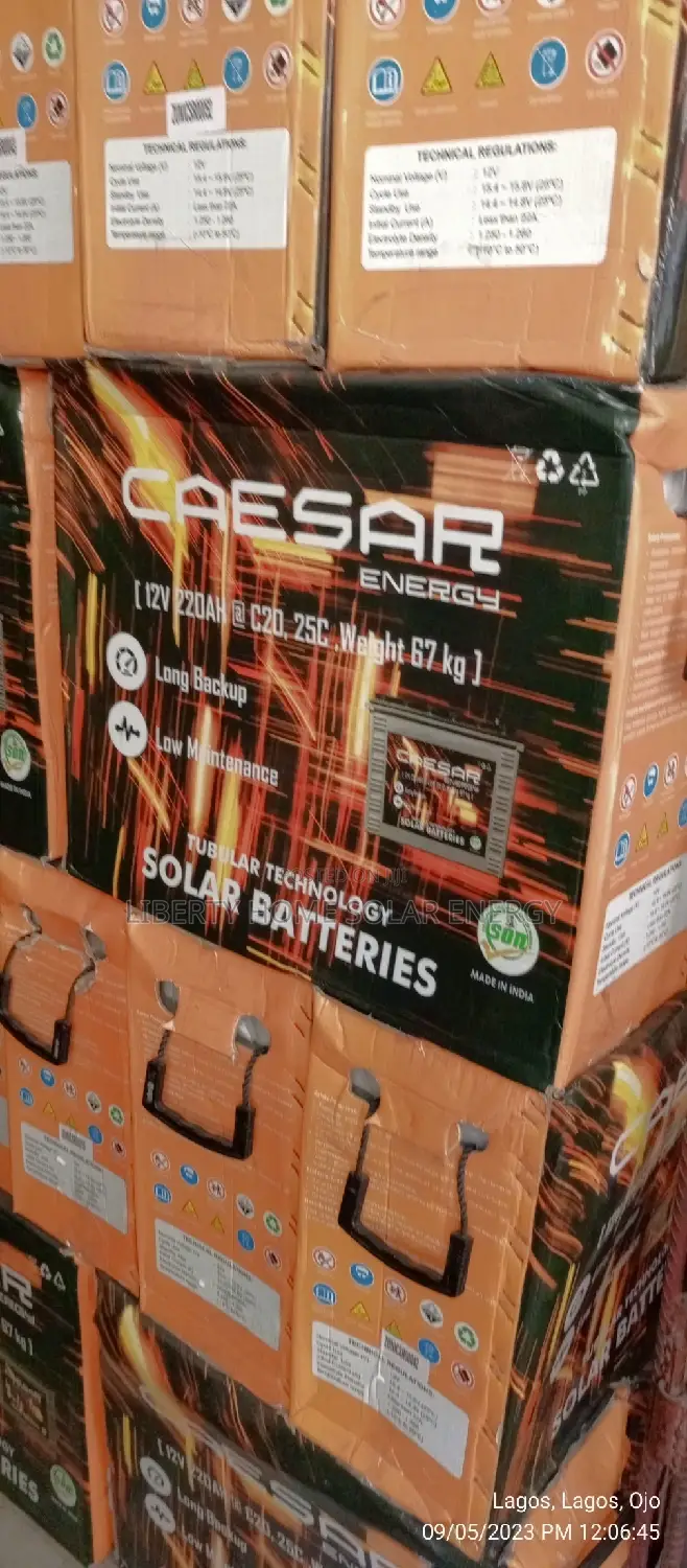 Caesar Tubular Battery