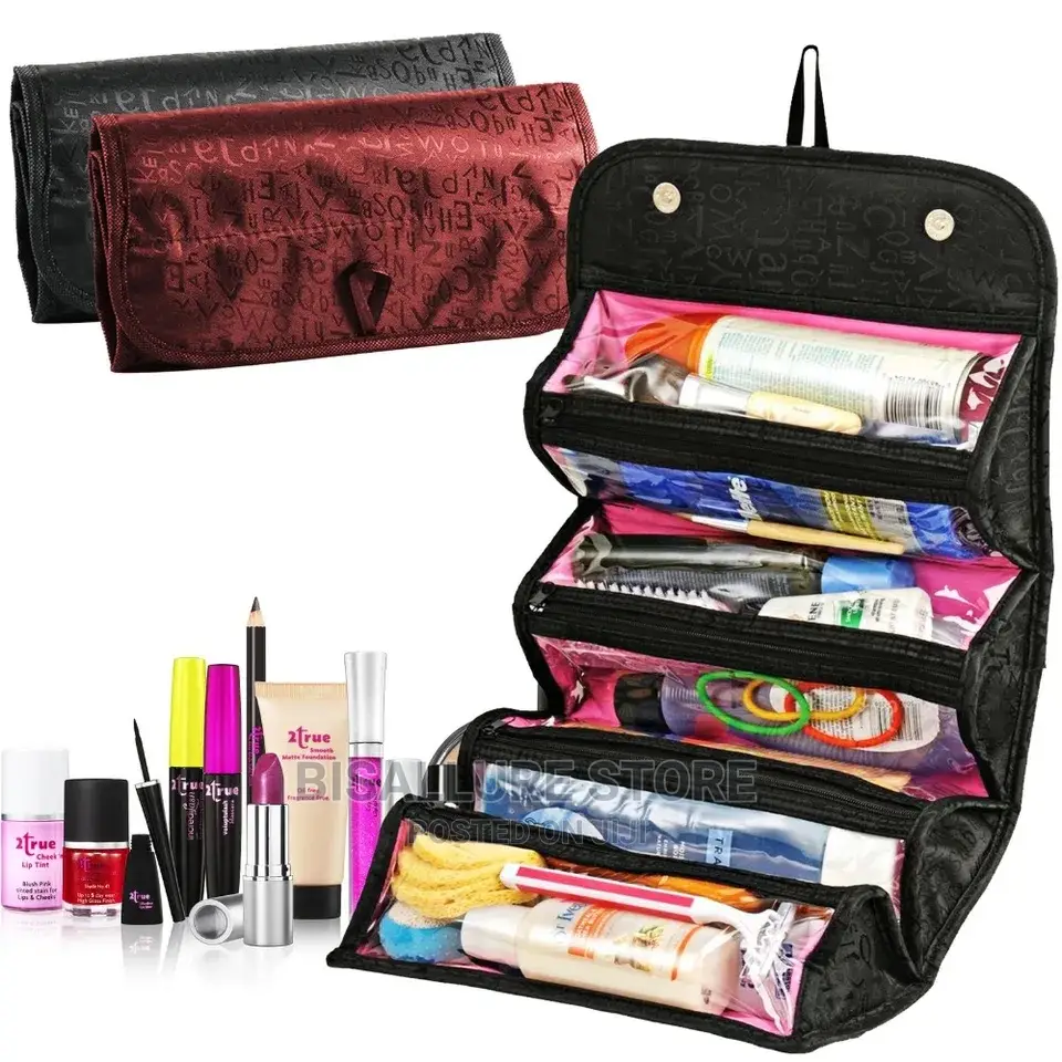 Roll And Go Makeup Cosmetics Bag
