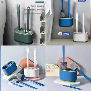 3 in 1 Toilet Silicone Brush
