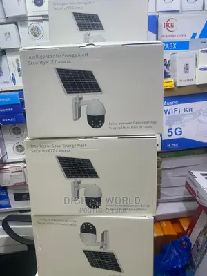 4g PTZ Solar Camera With Motion Tracking and Detector