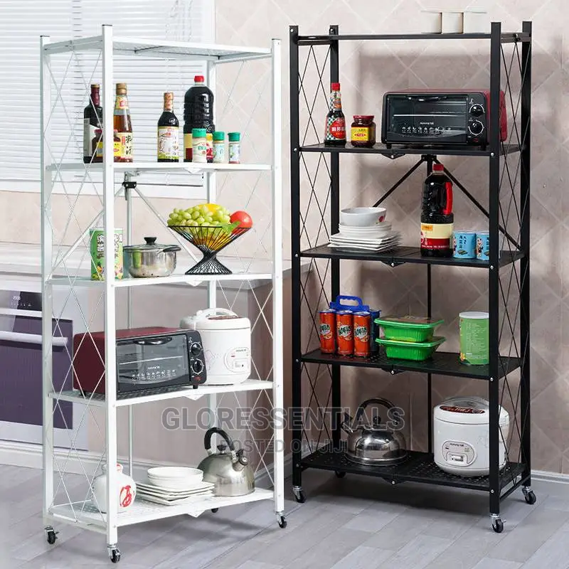 Multipurpose 5 Steps Shelf Kitchen and Book Shelf
