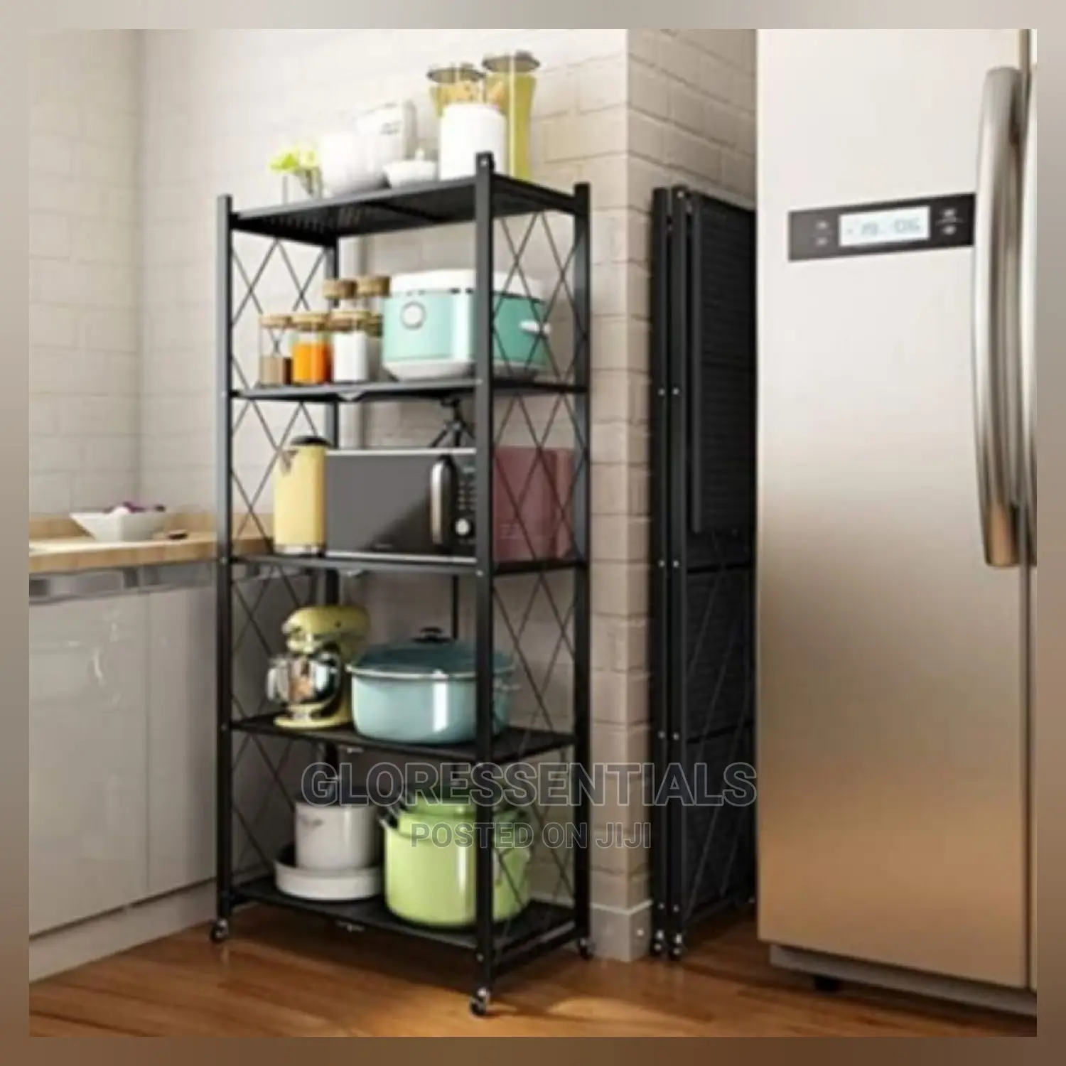 Multipurpose 5 Steps Shelf Kitchen and Book Shelf