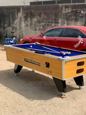 Locally Made Coin Snooker Table and Accessories