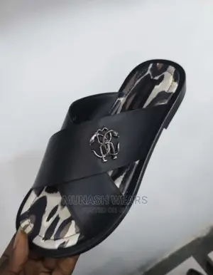 Italian Leather Slipers for Men