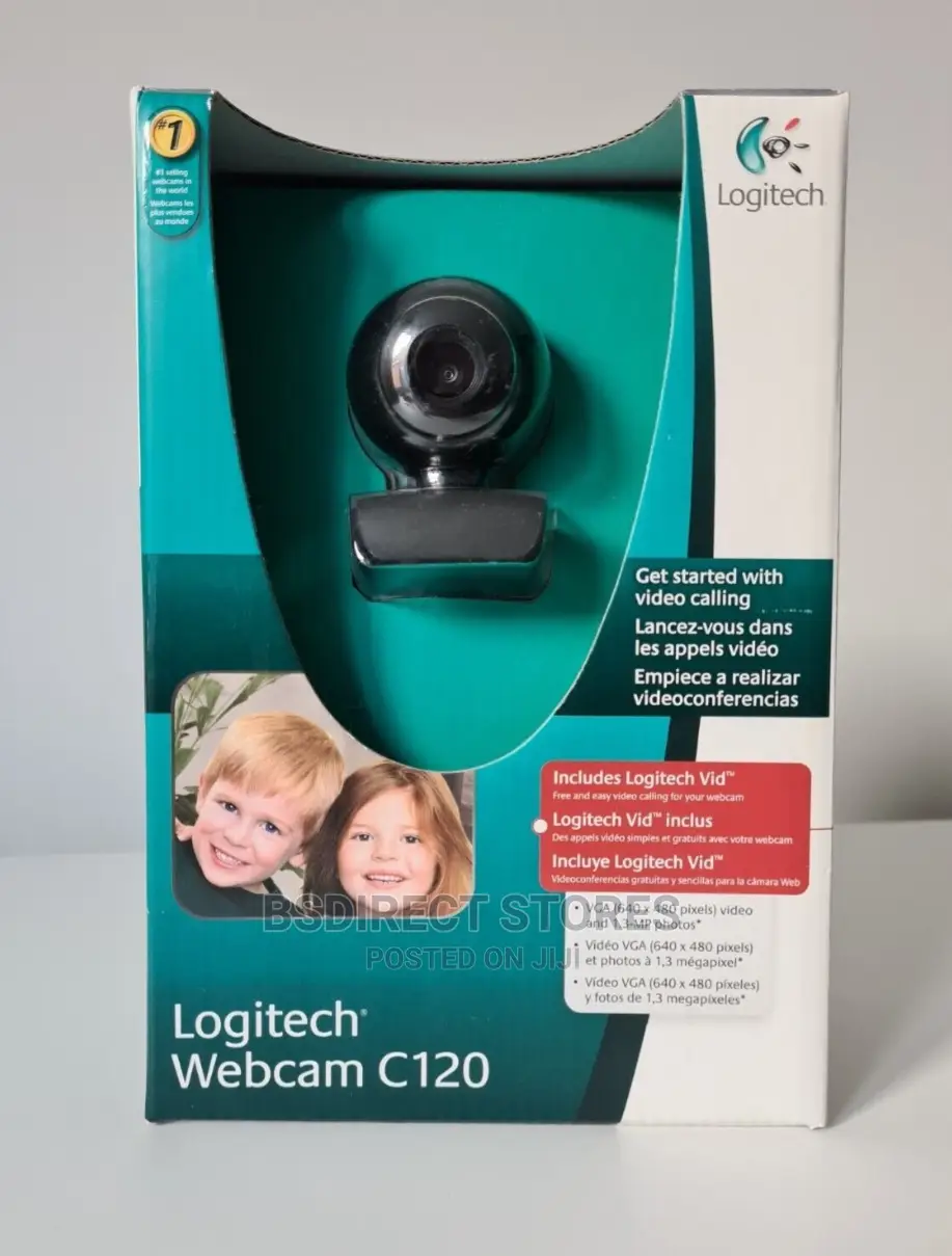 Logitech Quickcam C120 Webcam -0.3 Megapixel 640 X 480 Video