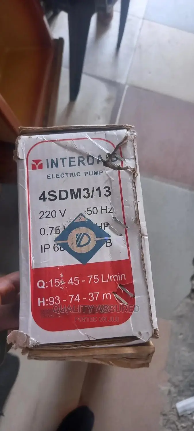 1hp Interdab Submersible Pump