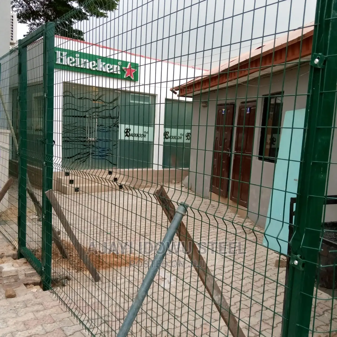 Panel Mesh Green