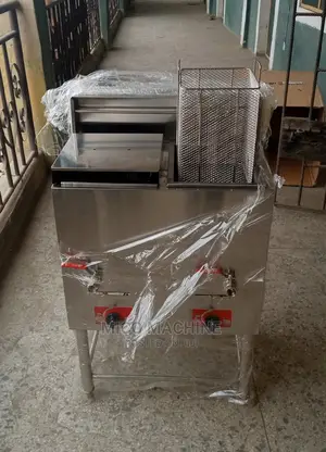 Commercial Standing Gas Deep Fryer 2 Basket Deep Fryer