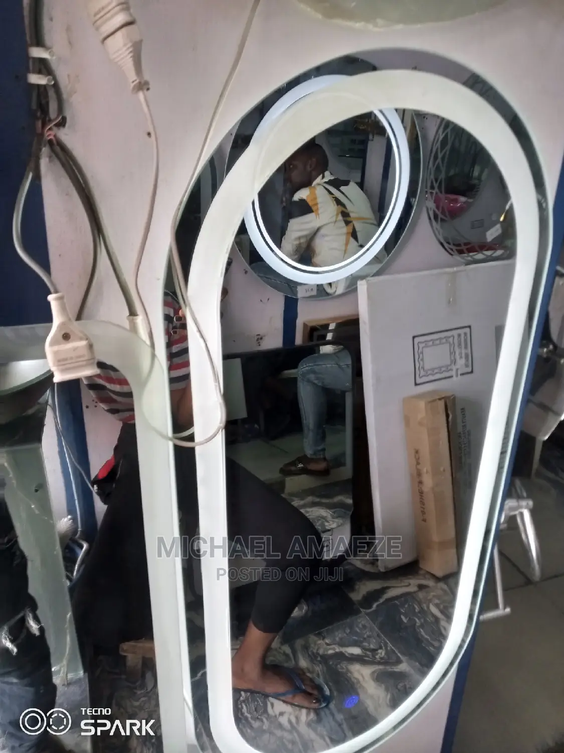 100 by 60 Cm Large Mirror Led