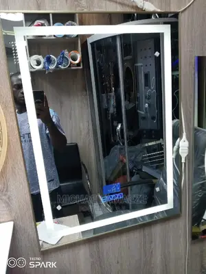 Square LED Bluetooth Mirror