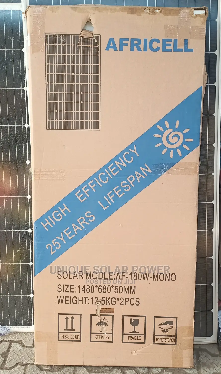 Africell 180w Solar Panel