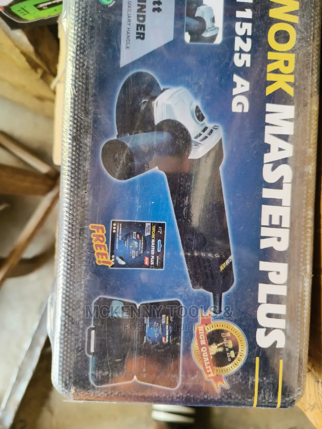 WORK MASTER Angle Grinder 41/2 Machine Grinding Cutter