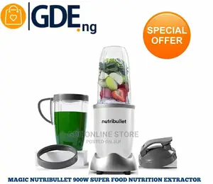 Magic Nutribullet 900W Super Food Nutrition Extrator