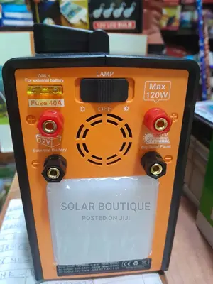 150w Solar Generator With Lithium Battery