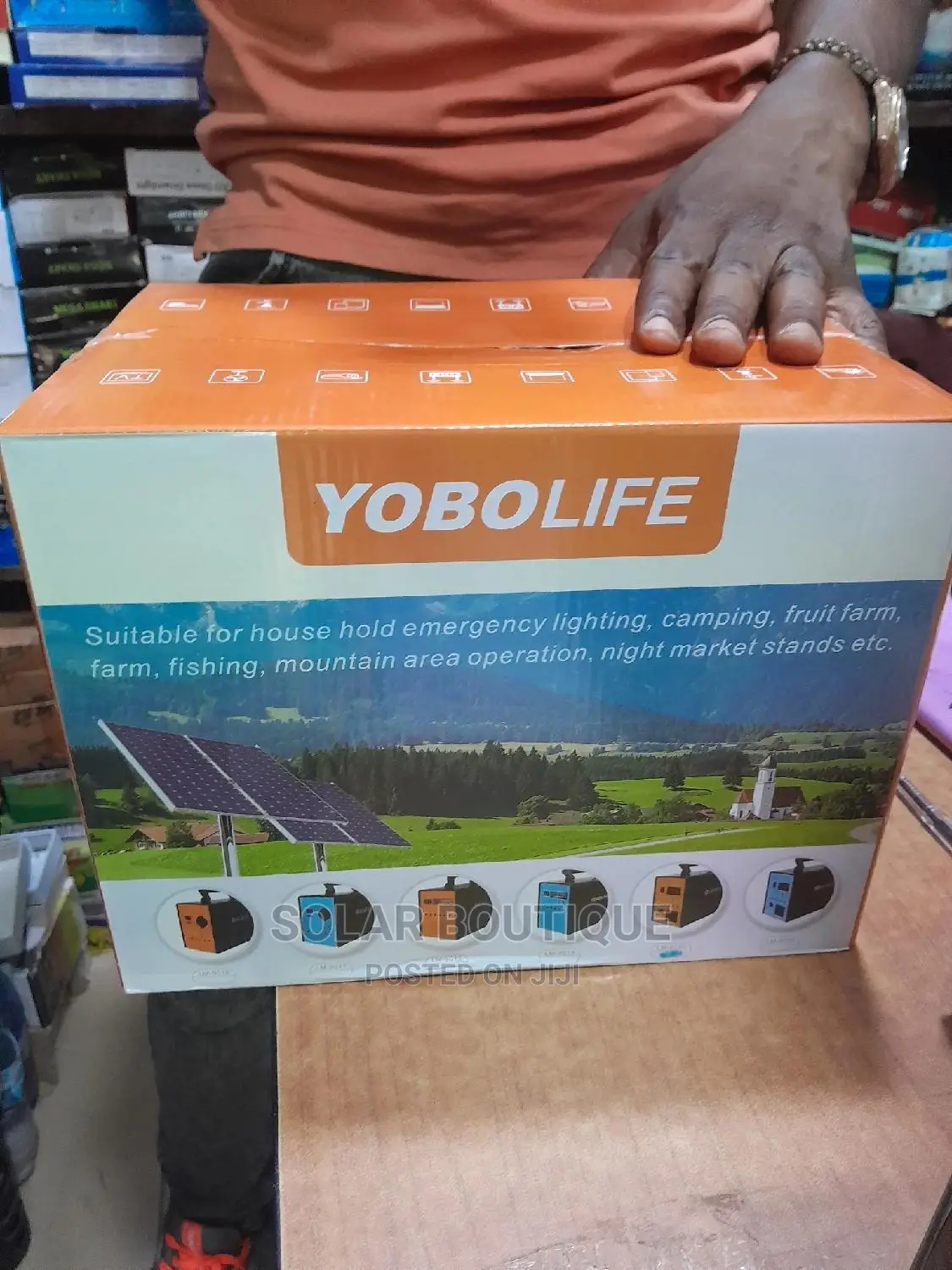 150w Solar Generator With Lithium Battery