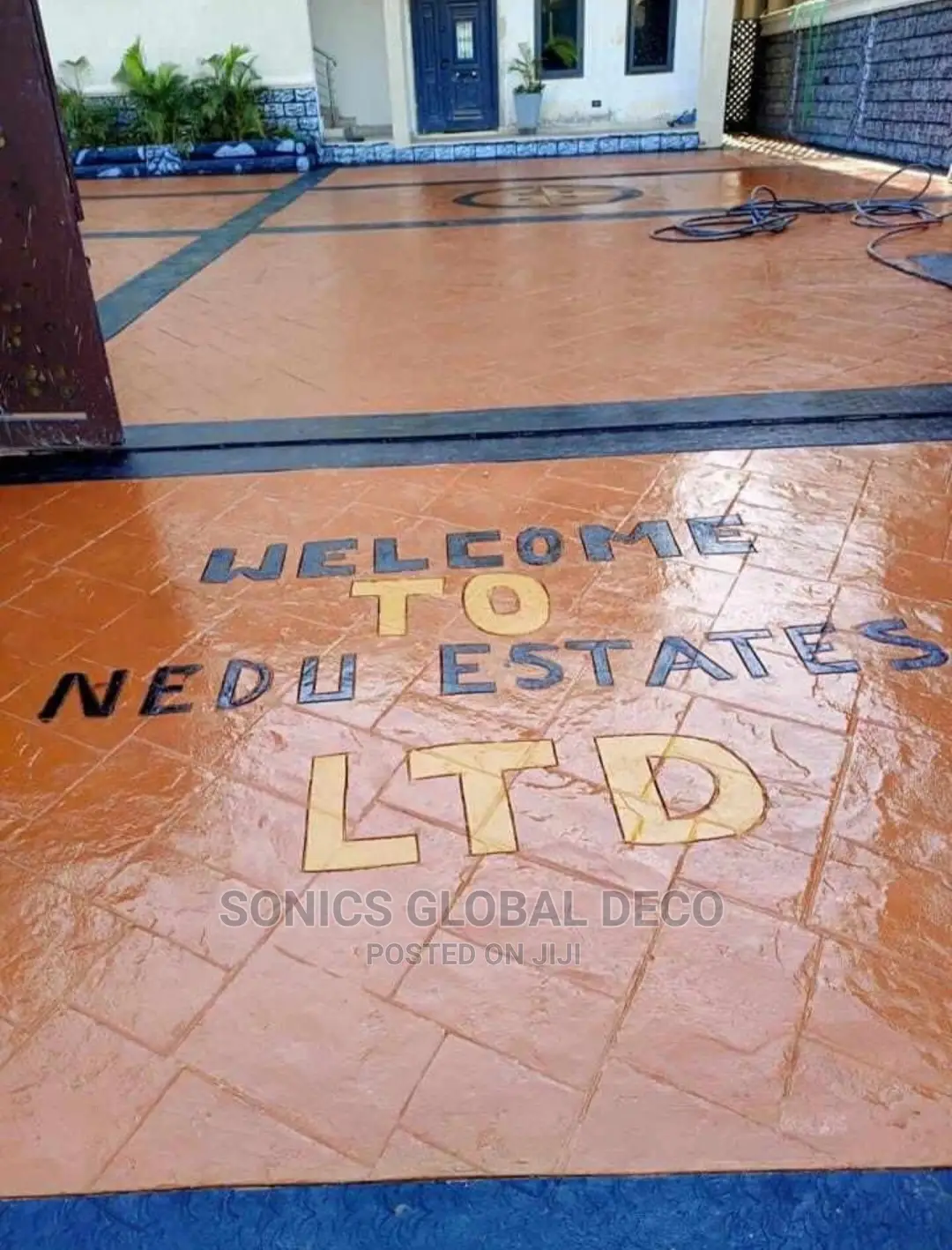 Encreet Floor Stamp