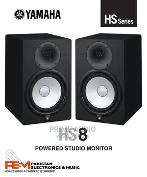 Yamaha HS8 Studio Monitors