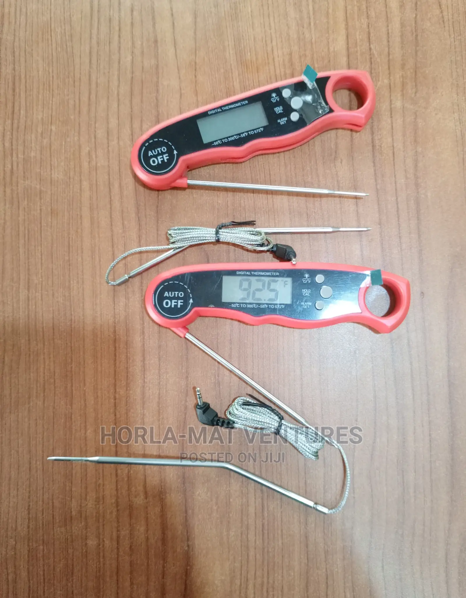 Digital Thermometer With Double Probe